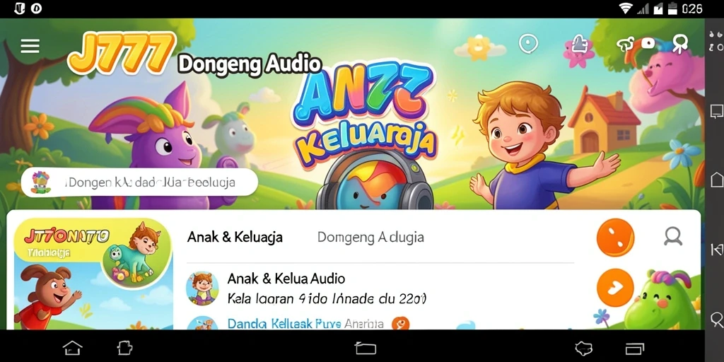 Tampilan antarmuka aplikasi JT777 yang user-friendly dan menarik.